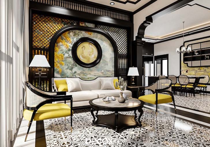 Phong cách thiết kế indochine – Sự pha trộn hoàn hảo giữa 2 nền văn hóa